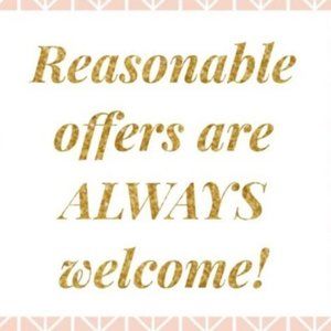 Feel free to make an offer!